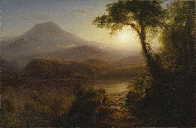 Frederic Edwin Church Tropical Scenery